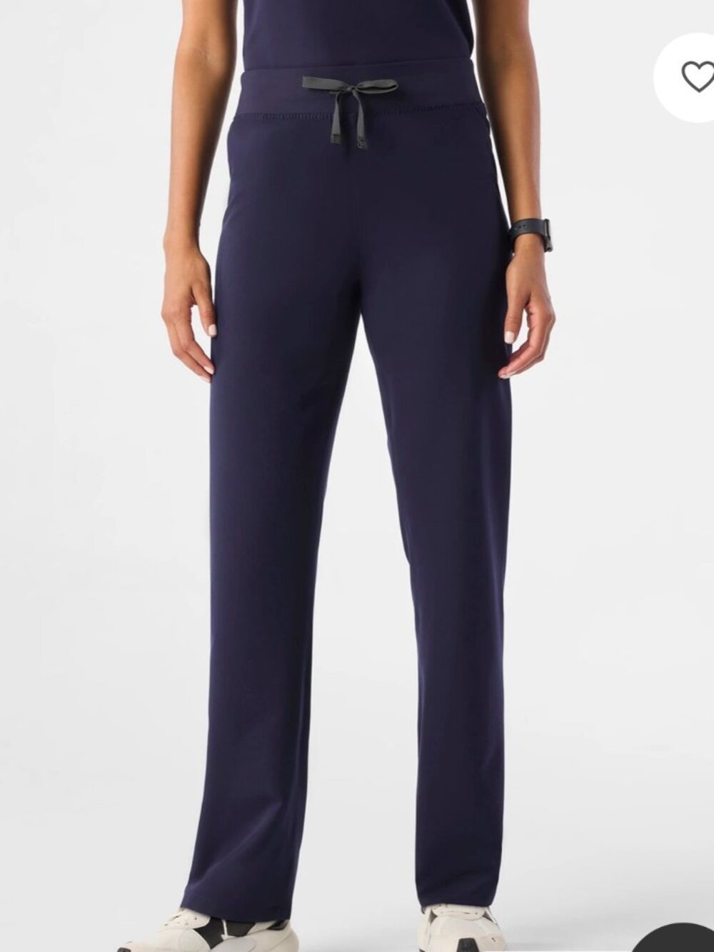 FIGS Livingston High-Rise Straight-Leg Scrub Pant